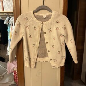 Jamie Kay Cream Floral Cardigan